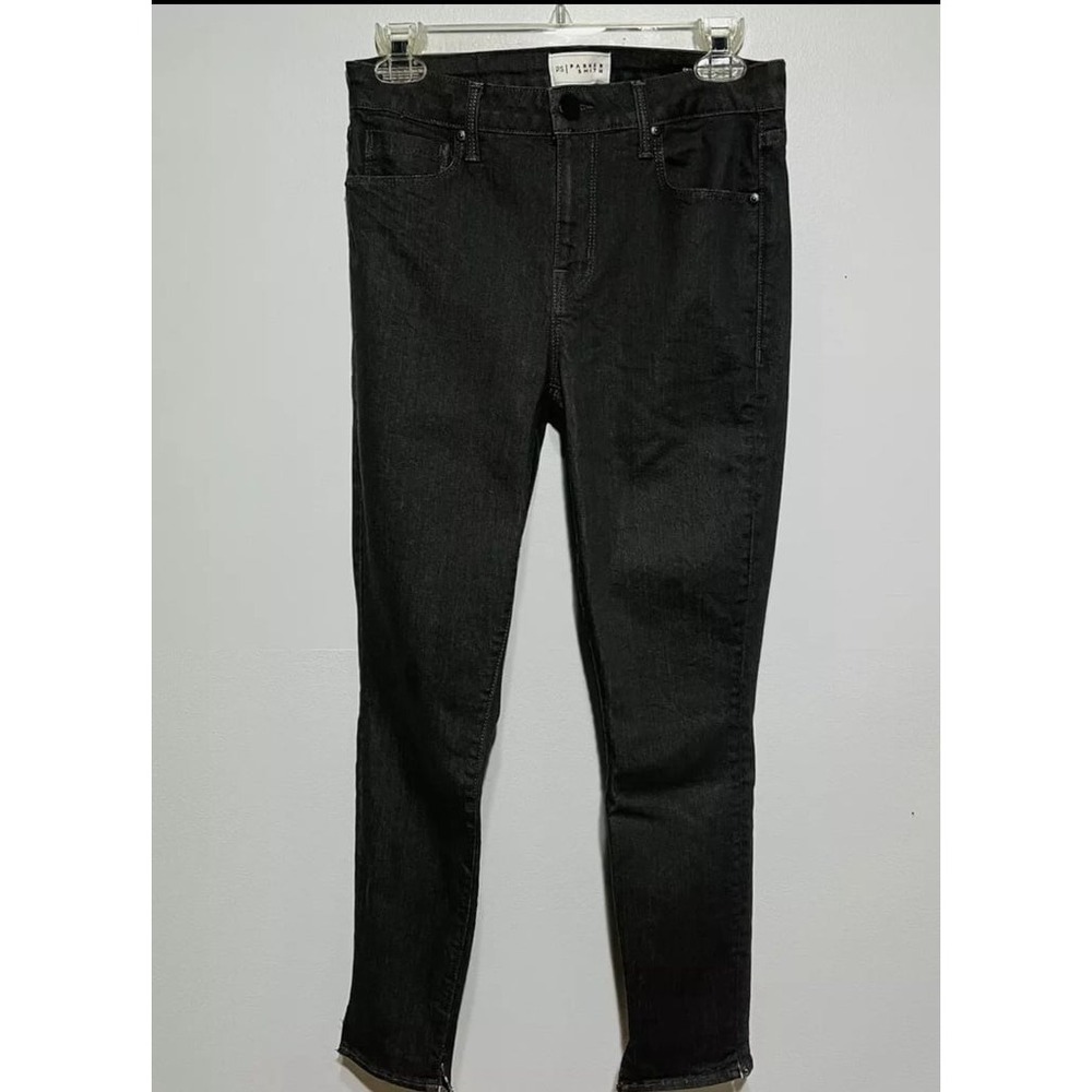 Parker Smith Skinny Jeans Womens 27 Gray Stretch Mid Rise‎ Cotton Blend
